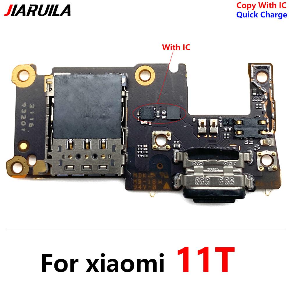 Xiaomi Mi 10T / Mi 10T Pro Charging Board USB Port Plug In Pin Mic Sim Holder For Replacement I2158586795