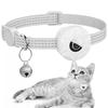 Collare regolabile per gatti per AirTag Collare riflettente per gattini con custodia protettiva per AirTag Cani Gatti Collare Localizzatore GPS Articoli per animali domestici