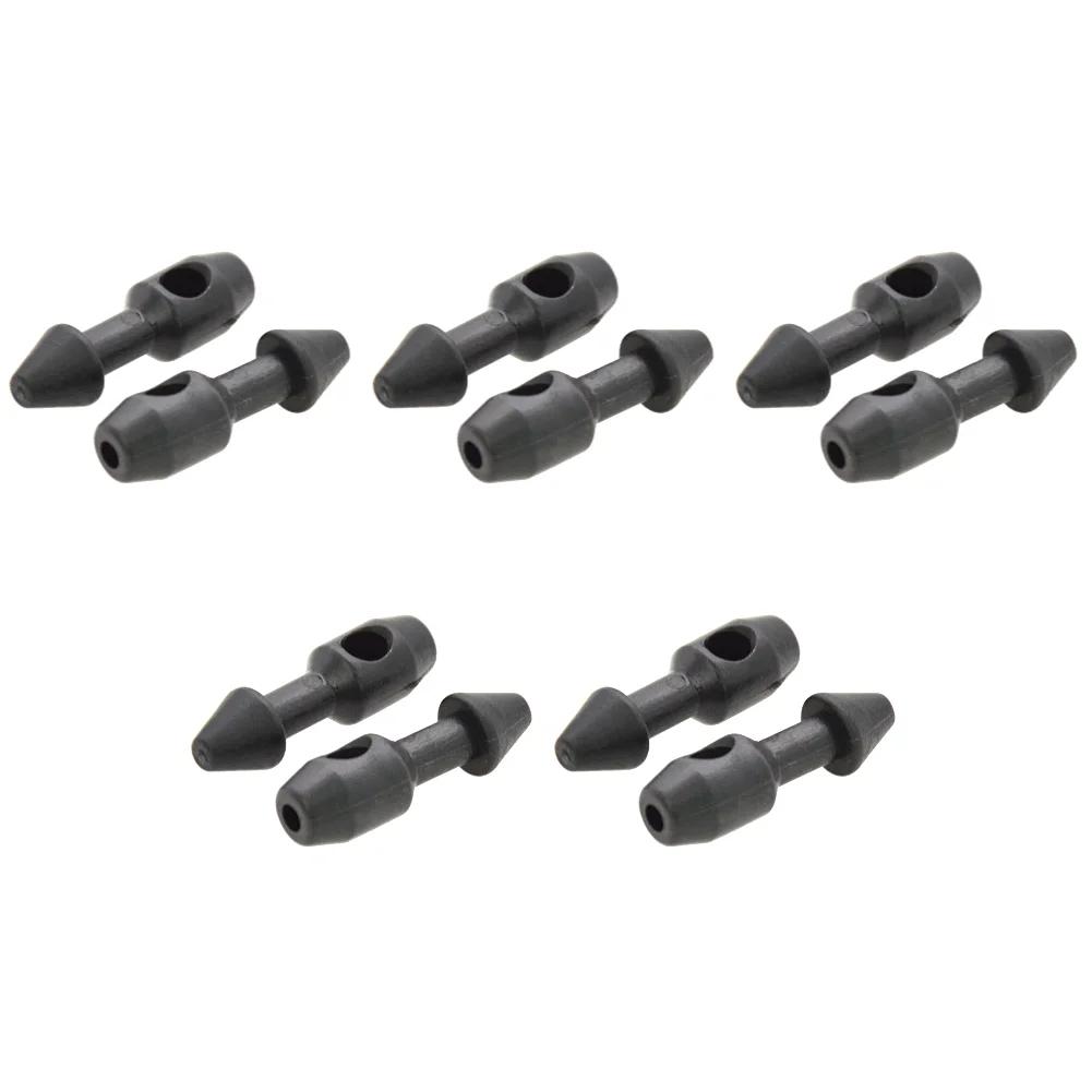 2-10PCS Spear Band Wishbone Nails Stainless Steel Nail Fish Fork Replacement Speargun Rubber Band for Spearfishing Diving