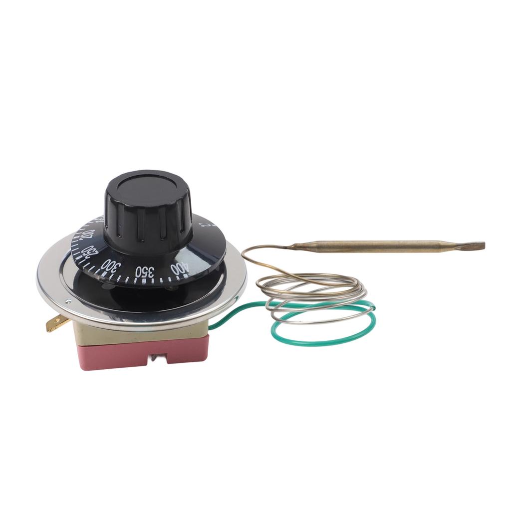 Kitchen Home Appliance Home Appliance Adjustable Temperature Controller 2 Pin Thermostat 70cm Wire Length Metal And Plastic