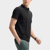 FILA Blue Series High-End Business Minimalist Fashion Pullover Short Sleeve Polo Shirt Men Polo Shirts Black F11M522109F-BK