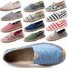 Scarpe in Tela Uomo Autunno Estate Scarpe Casual da Uomo Traspiranti Scarpe Slip-On Graffiti Calzature Donna Ballerine