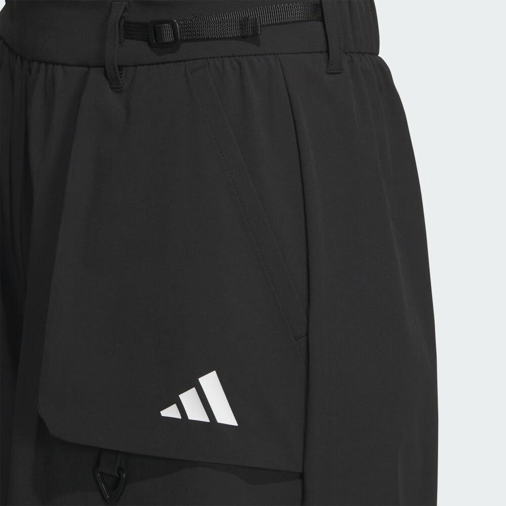 Adidas Comfortable Breathable Soft Skin-Friendly Casual Pants Women Bottoms Black JZ2171