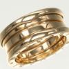 BVLGARI B.ZERO1 3 bands Ring Be zero one K18 yellow gold #6.6(US Size) 9.25g Women Used