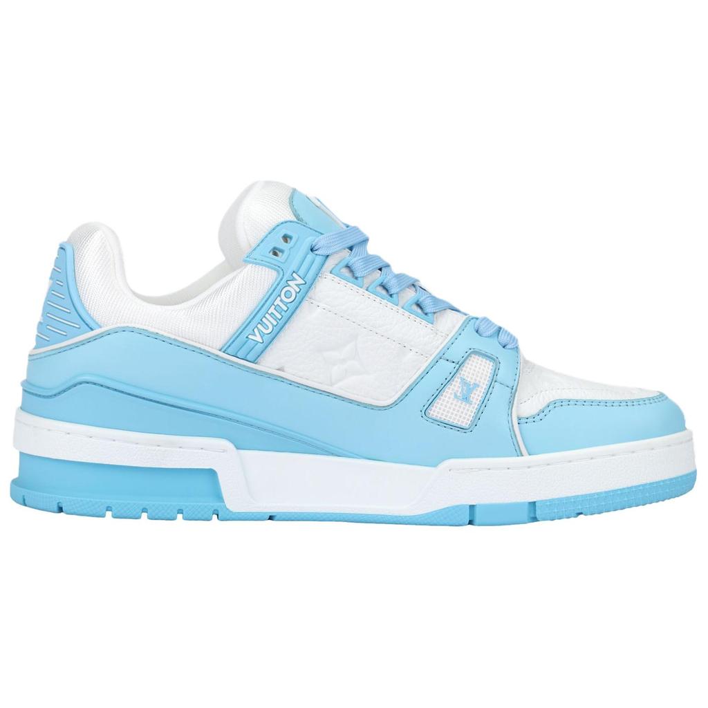 Louis Vuitton Lv Trainers 'White Monogram Blue' 1ABOFI