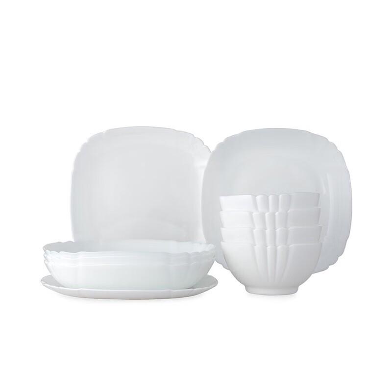 

Luminarc Rutesha White Jade Набор стеклянной столовой посуды из 10 предметов