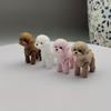 3D Printed Poodle Statue, Plastic Dog Decoration for Events, Holiday Home Kitchen Decoration, Christmas and Halloween