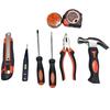 9pcs Home Use Repair Tools Set Multifunctional Screwdriver Knives Hammer Pliers Tape Tester Household Combination Tool Box Kit