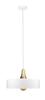 Pendant Lamp 1xE27 EOS WHITE/GOLD