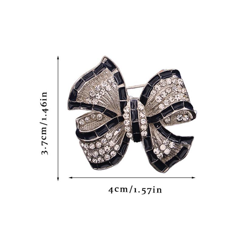 Beautiful Bowknot Brooches For Women Unisex  Palace Style Knot Elegant Casual Party Office Brooch Pins Gifts