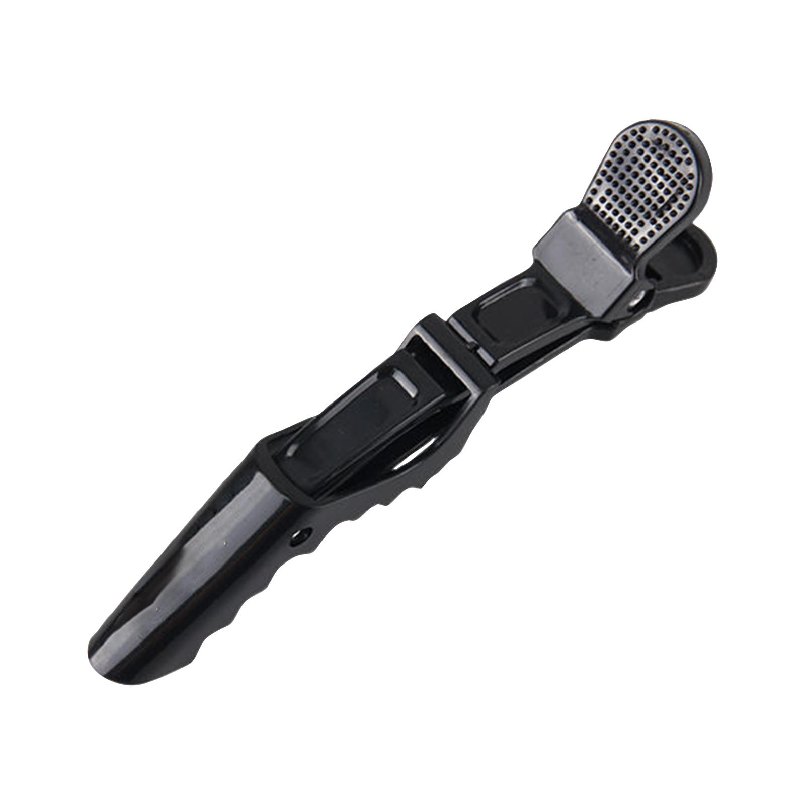 

Черная шпилька, бесшовная клипса для разделения при перманентной завивке и окрашивании One Size чёрный