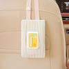 Car Cartoon Tissue & Wet Wipe Hanging Bag for Seats & Strollers