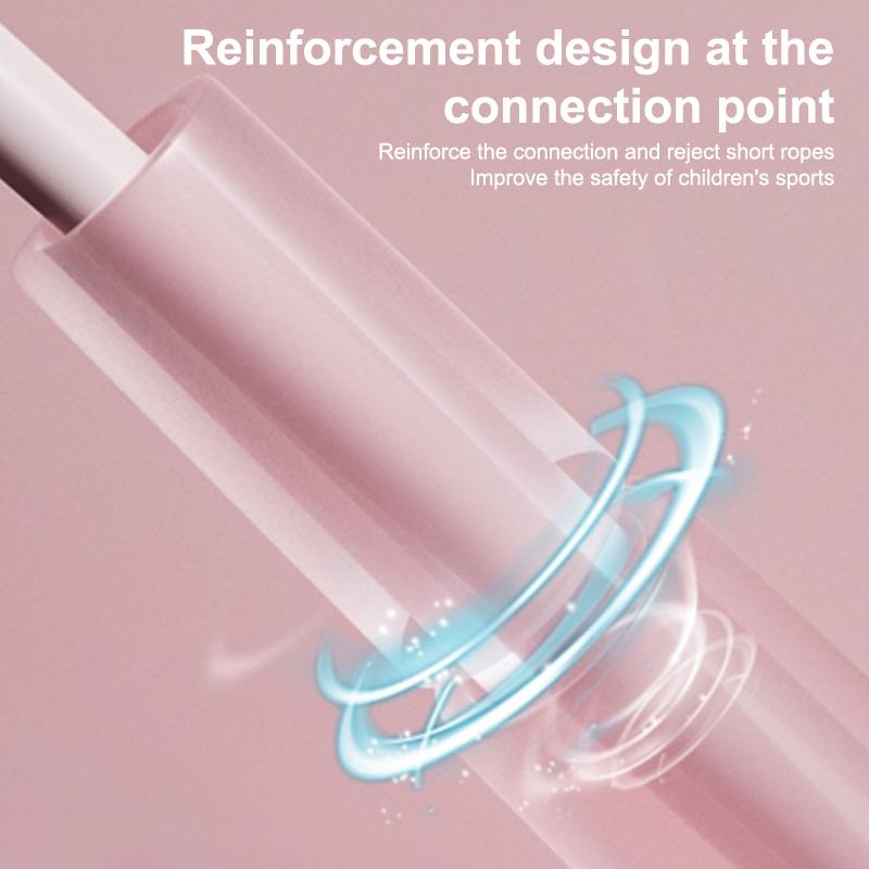 2.8M Corda de Pular Infantil Corda de Pular Esportiva Alça Transparente Corda de Pular de Corrida Equipamentos Esportivos