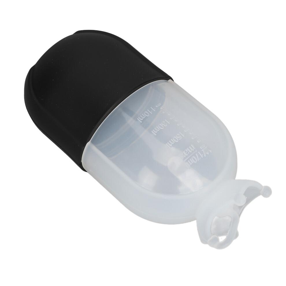 Ice Face Roller Silicone Black for Skin Lifting & Pore Refining
