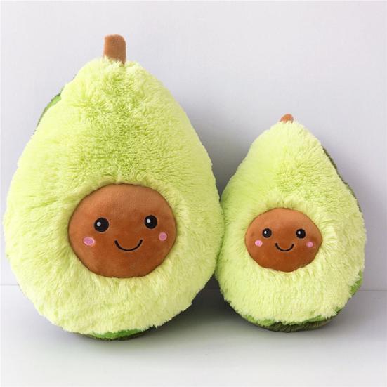 Cute Avocado Fruits Plush Stuffed Dolls Toy Cushion Throw Pillow Children Gift