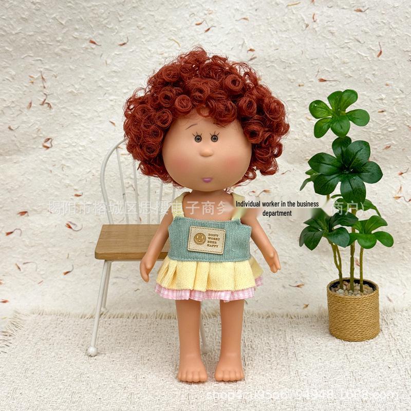 24cm Spanish Mia Potato Doll Dress-Up Set with Plush Outfit