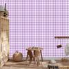 Wallpaper Fabric Pattern Lavender, White and Purple 50x1000
