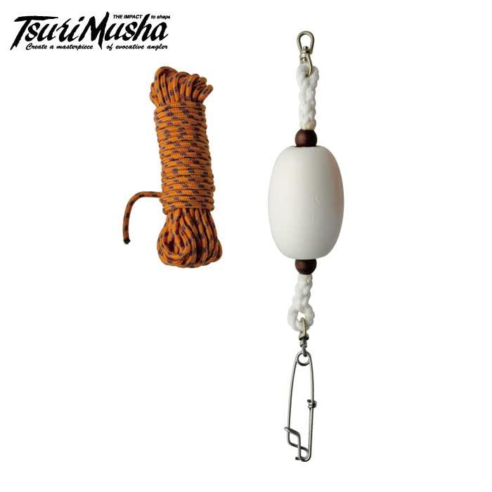 TEAM Tsuri Musha Float Rope, Small, 43444