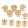 10Pcs/5Pcs Durable Olive Inserts AN3 Hose End Hose Connector Metal Fitting for Brake System Motorbike Modification Tools