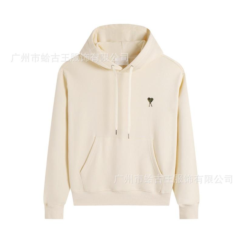Unisex Hooded Sweatshirt Winter Cotton Oversized Streetwear With Heart Snake Print
