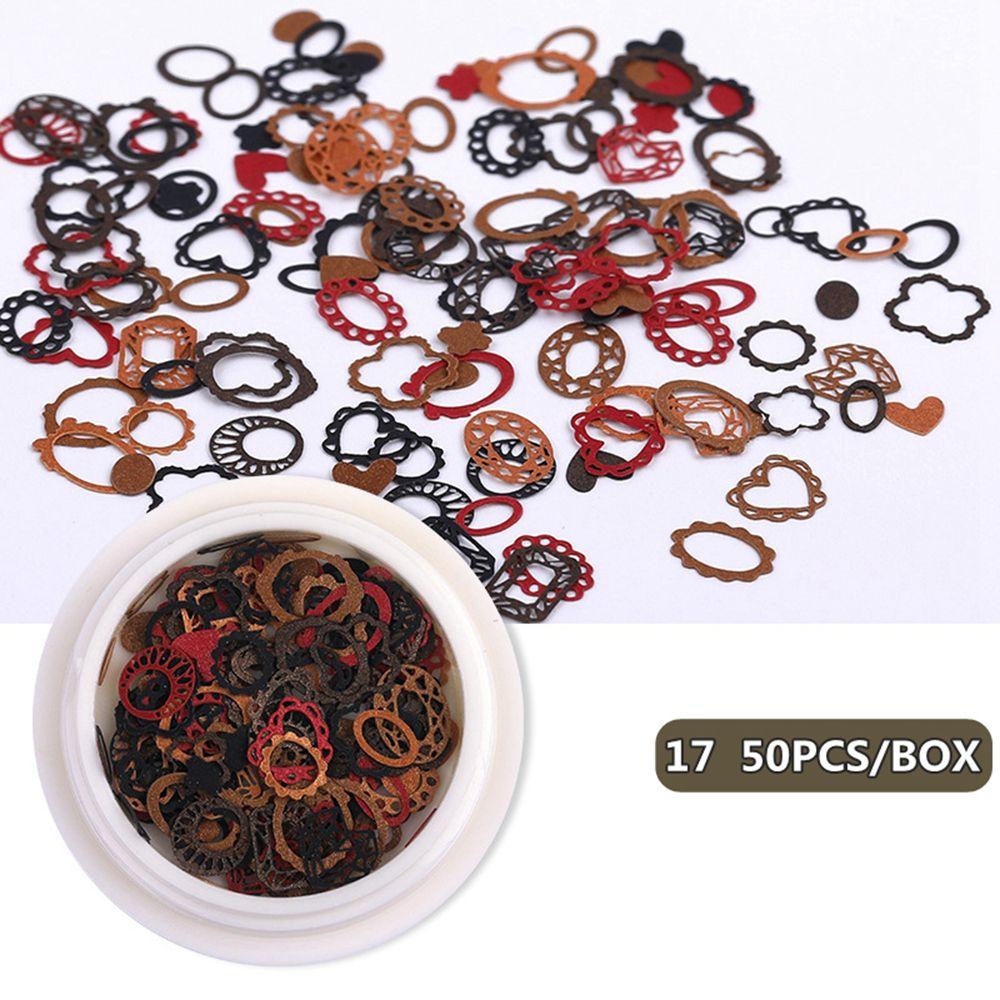 Rose Mixed Slices Daisy Flowers Holographic Nail Art Sequins Nail Paillettes Glitter Flakes