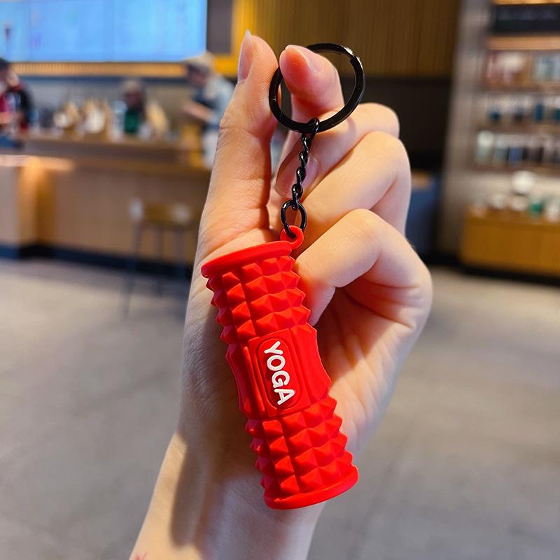 Portachiavi Manubrio Portachiavi Manubrio in Silicone Regali per Palestra Per Amanti della Palestra Regalo per Personal Trainer Ciondolo per Zaino Chiave Auto