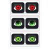 12-36V Motorcycle LED Dynamic Pupil Demon Eye Decorative Light With Remote Control 6 Modes Devil Eye Motorbike Retrofit Kits