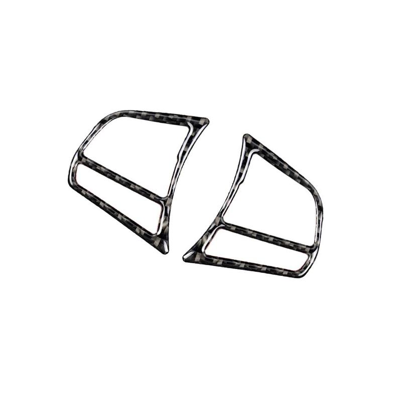 

Steering Wheel Button Frame Cover Trim Sticker for BMW F20 F21 F30 F32 F34 Carbon Fiber Finish for Enhanced Appearance