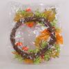 Fall Wreath for Front Door Hanging Pumpkin Maples Wreaths Home Halloween Decorations for Harvest Thanksgiving Supplies
