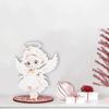 Christmas Decorations Wooden Desktop Ornaments Dining Mall Shop Window Wooden Crafts Colorful Assembly Ornaments