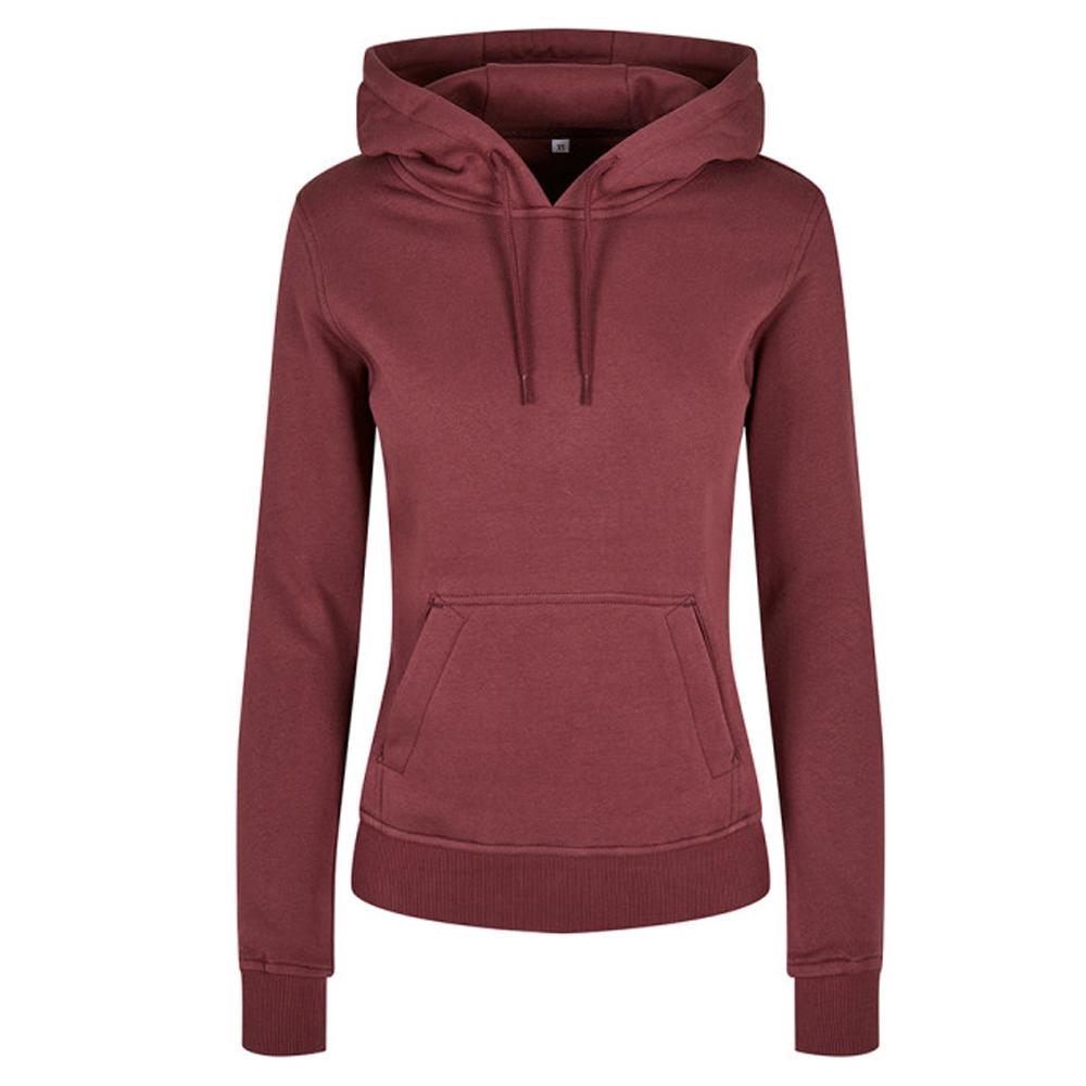 Build Your Brand Womens/Ladies Organic Hoodie