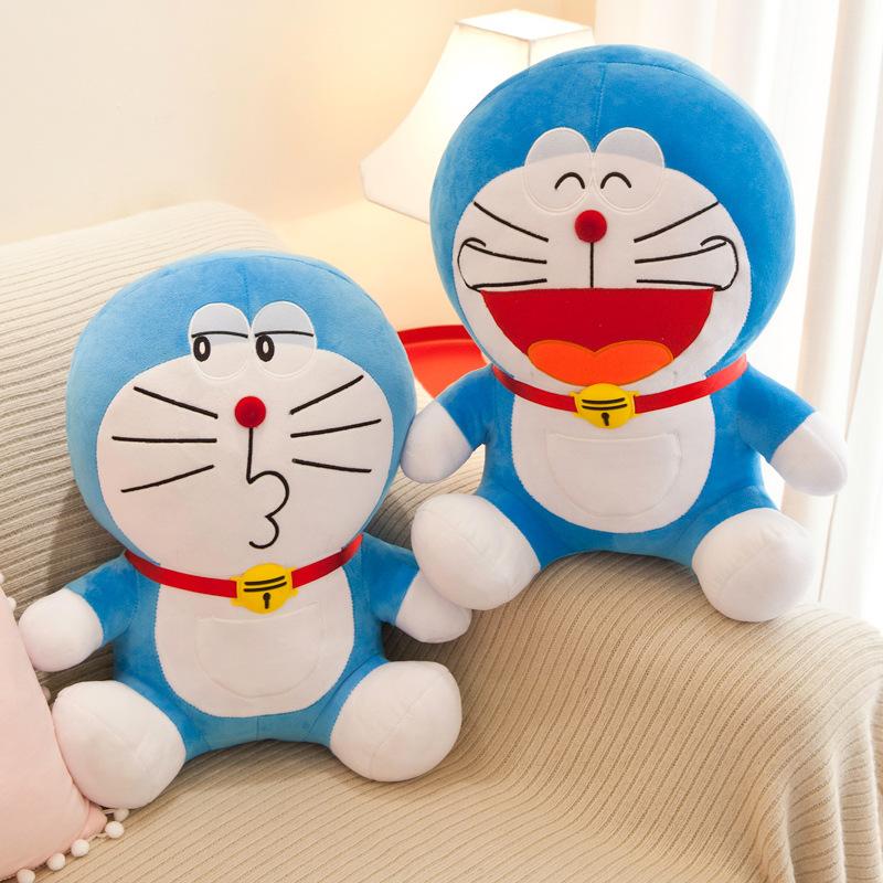 New Cute Cartoon Doraemon Plush Toy Doll Creative Blue Fat Man Dingdang Cat Doll Rag Doll