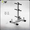 Barbell Plate and Bar Storage Rack