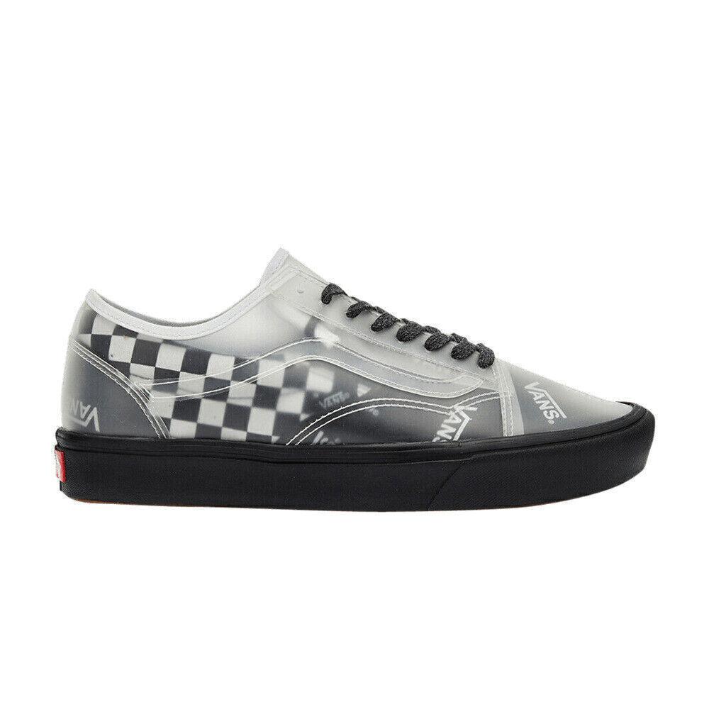 Vans Slip-Skool ComfyCush  Vans Block - Black Checker  VN0A4P3E1TQ Men s Shoes 40.5