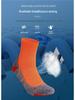 CoolMax Unisex Mid-Calf Breathable Antibacterial Running Socks with Thickened Terry Bottom