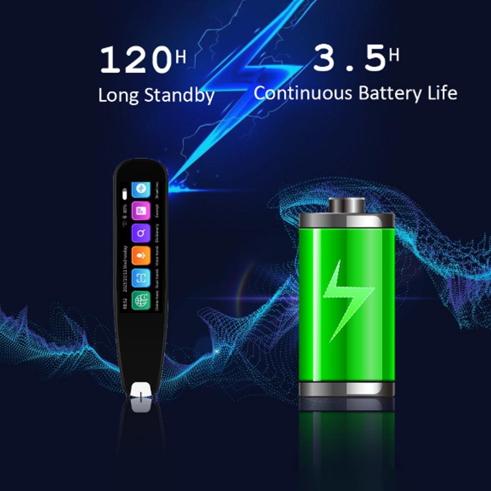 2025 Amazo ChatGPT Pen Integration Voice AI Dictionary Scanner Multi-Translator Students Android Smart Translator IPS 3.7 Color
