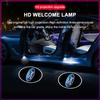 2Pcs/Set Car Door Welcome Lights LED Logo Projector Ghost Shadow Lights For Ford Fiesta Mondeo Focus Fusion Escape Shelby Edge Kuga