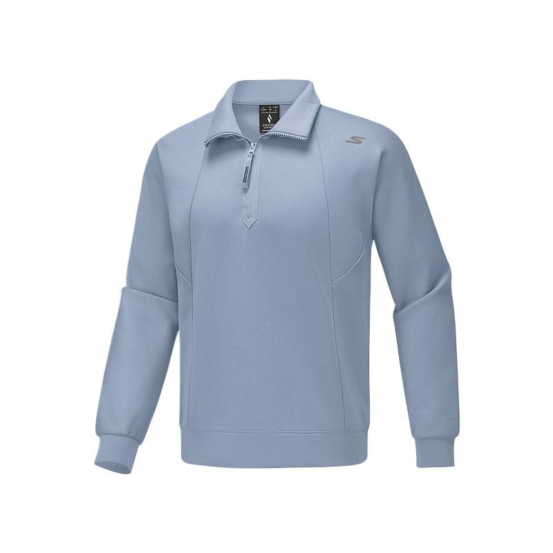 Skechers Comfortable Soft Skin-Friendly Fashion Sweatshirt Men tops P425M170-01DS M