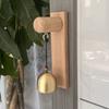 Japanese Style Wooden Door Bell Bells Clang Wind Chime Hanging Decorative Bell  Street Number Sign