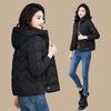 Stilvoller kurzer Winter-Daunenbaumwollmantel für Damen, bequem und warm, perfekt für die Herbst- und Wintersaison