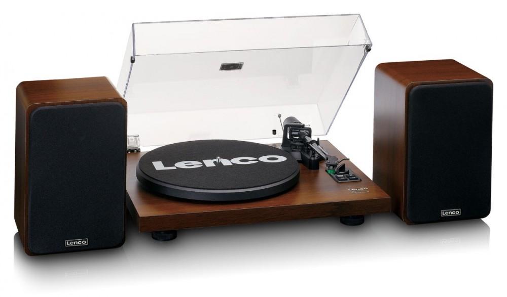 

Грамофон Lenco LS-600WA (горіх) + колонки Hi-Fi комплект, Lenco коричневий