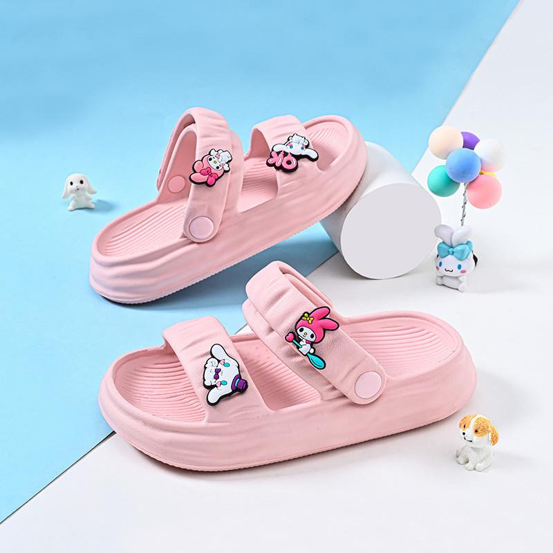 

Cute Girl s Summer Sandals With Breathable Non-slip Soft Eva Slip-on Design For Beach Fun 39/40