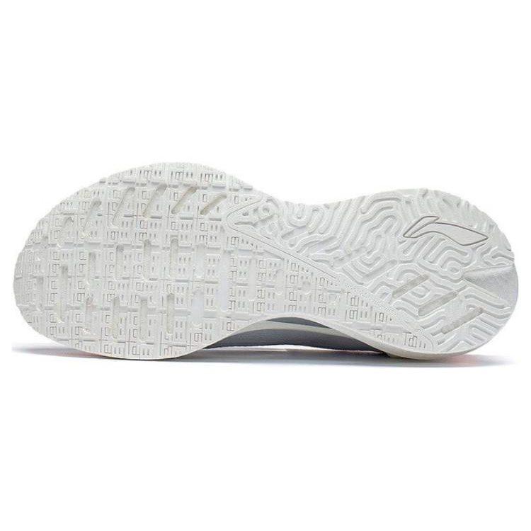 Li Ning Shadow Essential Cushioning Slip Resistant Abrasion Resistant Low Top Running Shoes Women's Light Frost Blue ARRS004-2