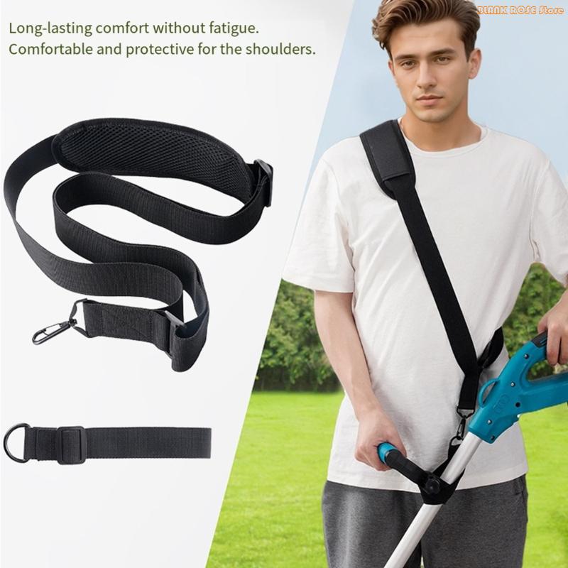 K1AE Heavy Duty Gardening Tool Shoulder Strap With Quickly Release Buckle for Trimmers