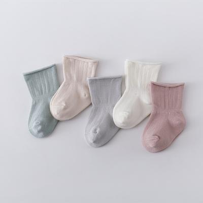 Baby Neugeborenen Socken Für Mädchen Jungen Baumwolle Kleinkind Mädchen Junge Socken Freizeit Säugling Locker Kurze Socke Frühling Herbst Alter Für 0-5 Jahre