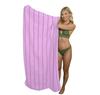 Absorbent Striped Beach Towel Microfiber Large Size Soft Absorbent Bath Towel
