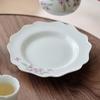 Serving Tray For Serving Tea Snacks Insulation Ceramic Dish Tray For Household