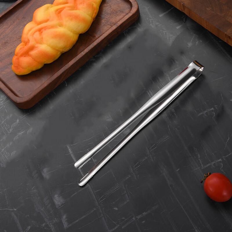 

430 Stainless Steel Medium Food Tongs