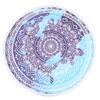 Round Beach Towel Blanket Circular Beach Tassels Blanket Oversized Picnic Mat for Kids