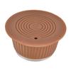 Reusable Coffee Capsule Filter Cup Refillable Filter Dripper Tamper Set for Dolce GustoCoffee Color